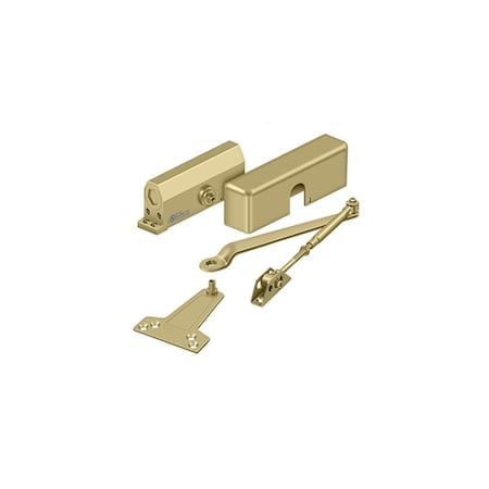 Deltana DC70 Door Closer; Gold Finish DC70-GOLD